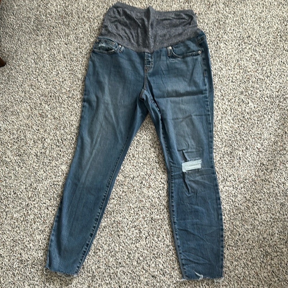 Maternity light jeans Gap